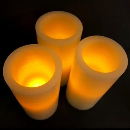 6 Inch LED Flameless Pillar Candles