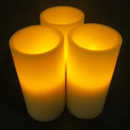 6 Inch LED Flameless Pillar Candles