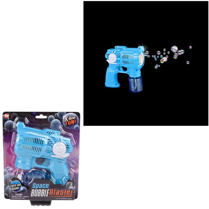 6.5 Inches Light Up Space Bubble Blaster