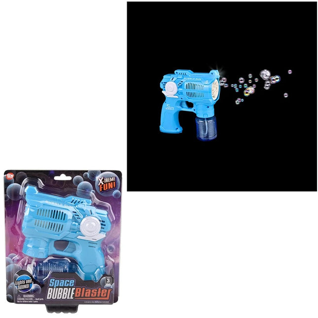 6.5 Inches Light Up Space Bubble Blaster