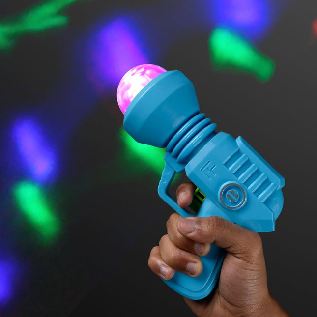 RGB LED Light Up Prism Ball Gun