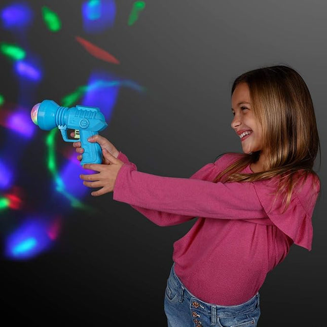 RGB LED Light Up Prism Ball Gun