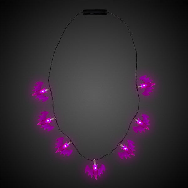 Bat LED Light Up Necklace