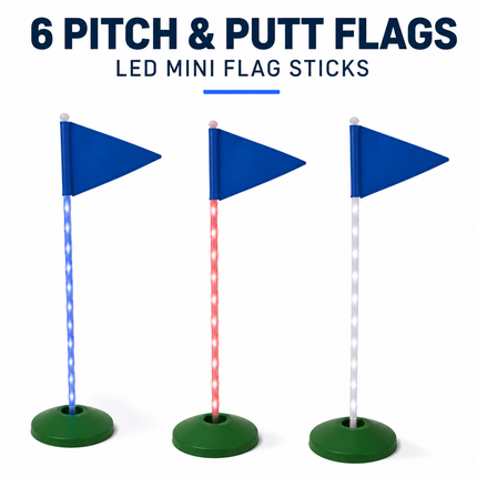 6 Pitch and Putt Flags