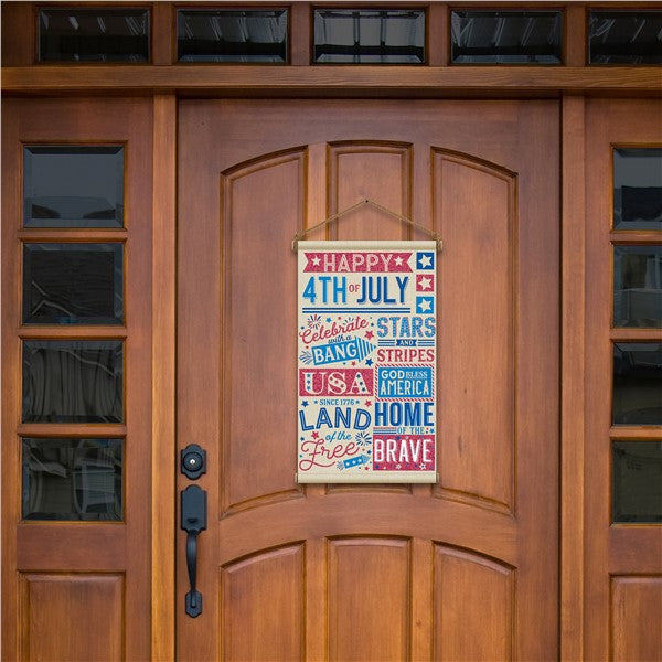 Fourth Of July Hanging Sign