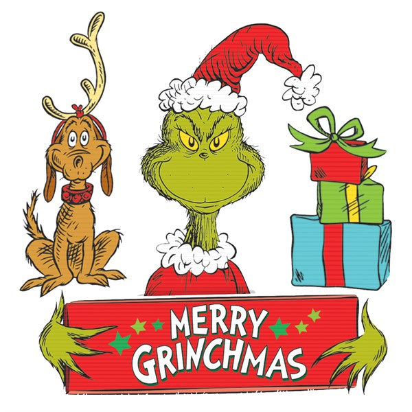 Merry Grinchmas Lawn Signs