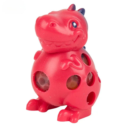 3.5" Squeezy Bead Dinosaur Ball