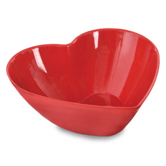 7 Oz Red Heart-Shaped Bowl