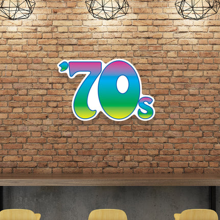 70s Cutout Decoration