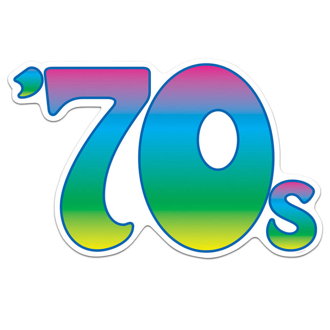 70s Cutout Decoration