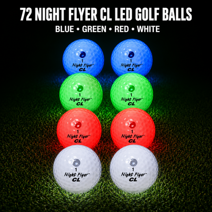 72 Night Flyer CL LED Golf Balls