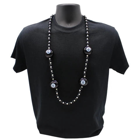 8-Ball Beaded 42 Inches Necklace