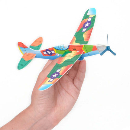 8" Assorted Glider Planes