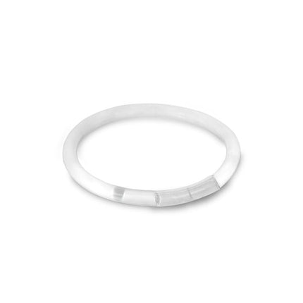 8 Inch Premium White Glow Stick Bracelets