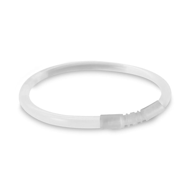 White 9 Inch Glow Bracelets