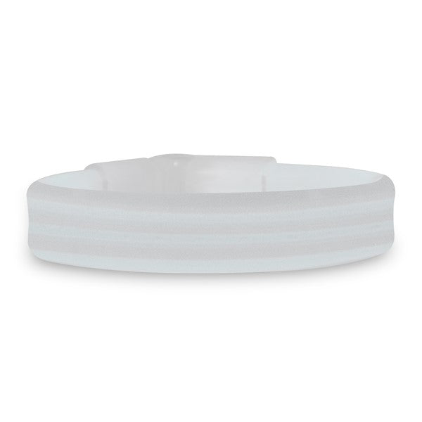 9 Inch Blue Triple Wide Glow Bracelets