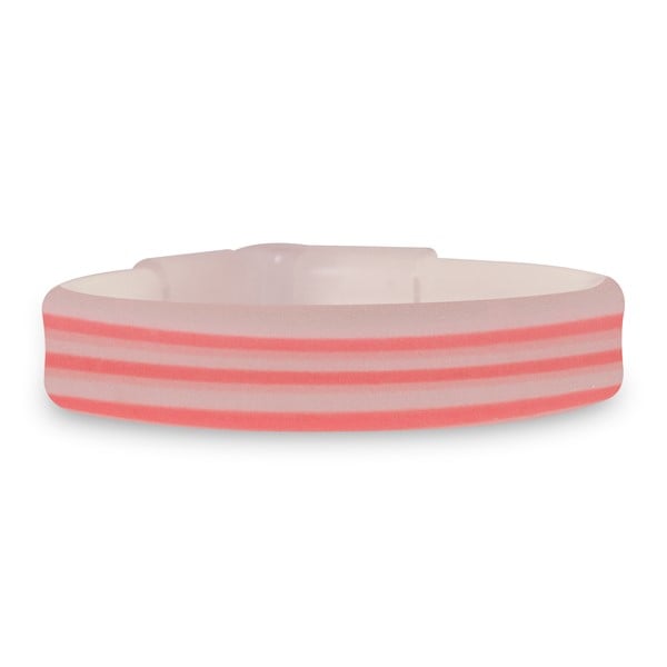 9 Inch Red Triple Wide Glow Wristbands - 25 Bracelets
