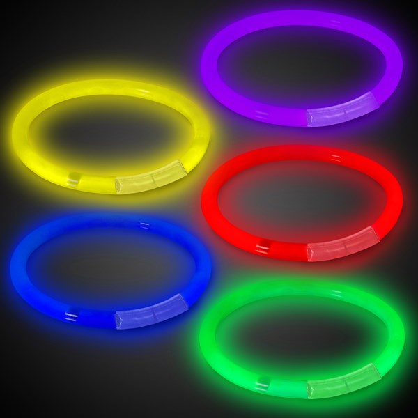 Assorted 9 Inches Glow Bracelets
