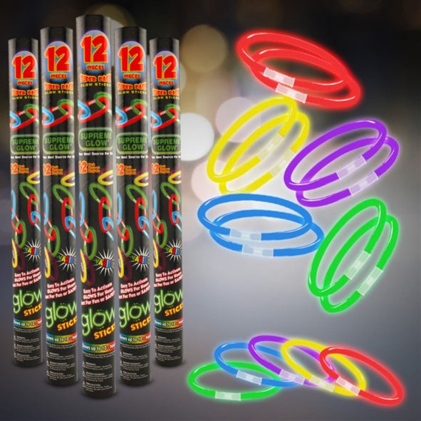Assorted 9 Inches Glow Bracelets
