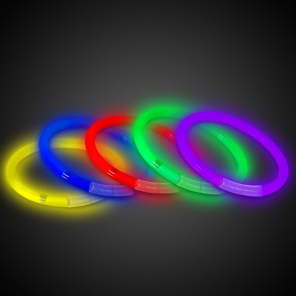 Assorted 9 Inches Glow Bracelets
