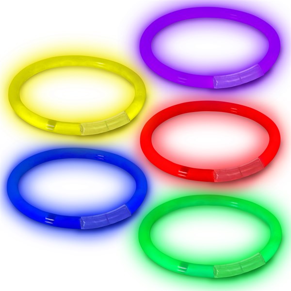 Assorted 9 Inches Glow Bracelets
