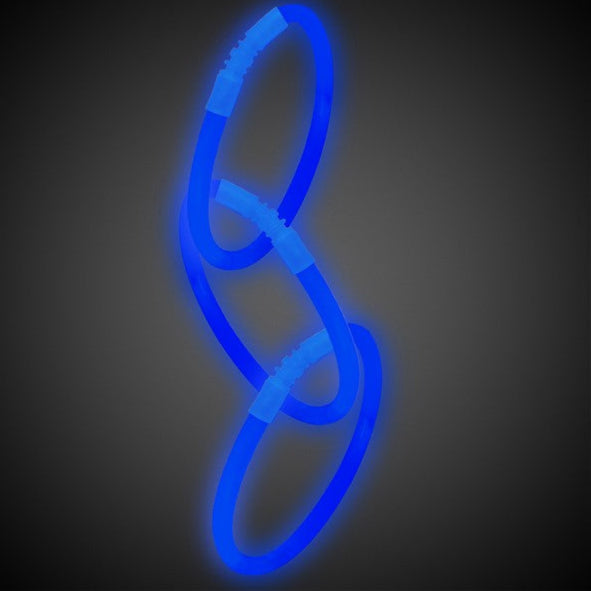 Blue 9 Inch Glow Bracelets