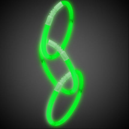 Green 9 Inch Glow Bracelets