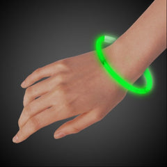 Green 9 Inch Glow Bracelets