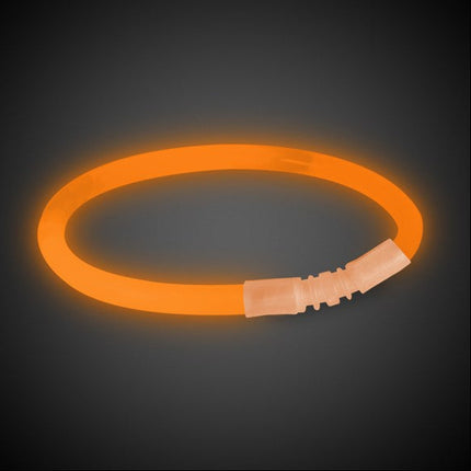Orange 9 Inch Glow Bracelets