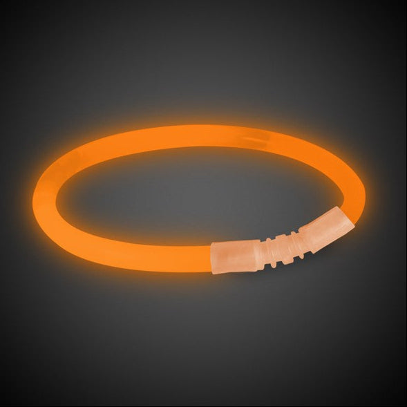 Orange 9 Inch Glow Bracelets