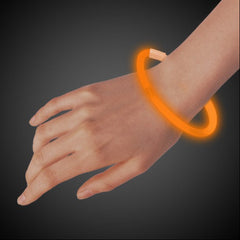 Orange 9 Inch Glow Bracelets