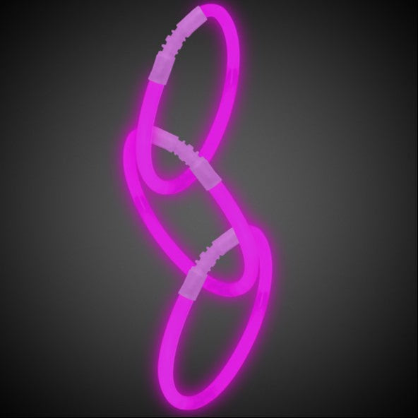 Pink 9 Inch Glow Bracelets