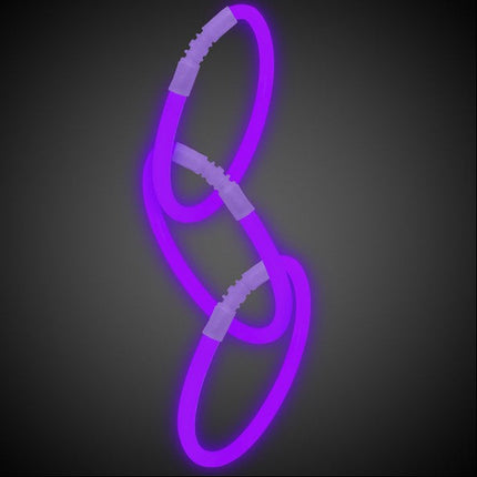 Purple 9 Inch Glow Bracelets