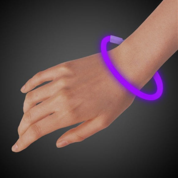Purple 9 Inch Glow Bracelets