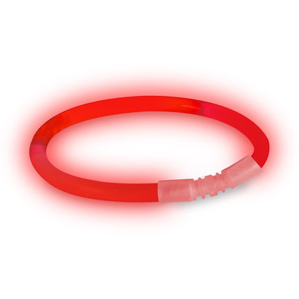 Red Glow 9" Bracelets