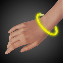 Yellow 9 Inch Glow Bracelets