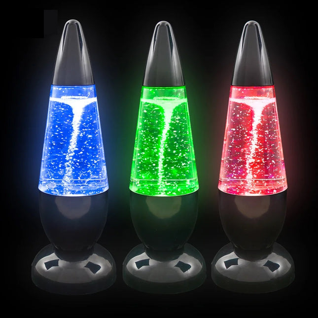 9.5 Inch Color Changing Tornado Lamp - Battery Operated