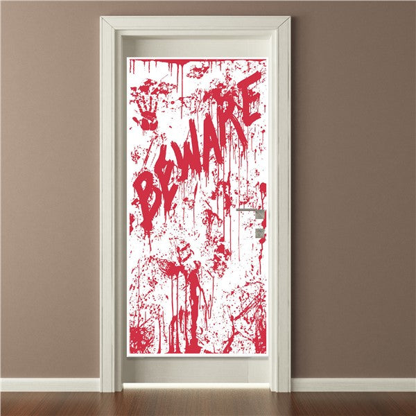 Bloody Beware Door Cover