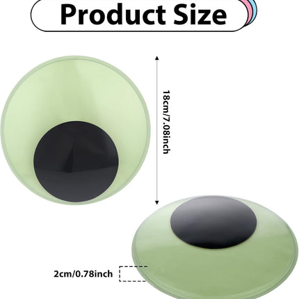 7 Inch Glowing Googly Eyes 