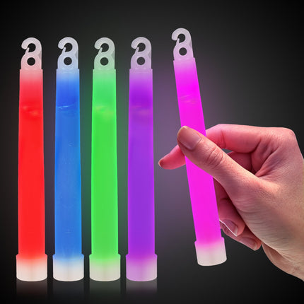 Assorted Color 6" Glow Sticks