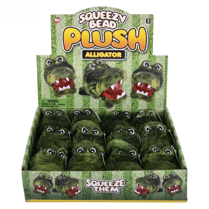 3" Alligator Squeezy Bead Plush