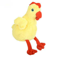 4.75" Chicken Squeezy Bead Plush
