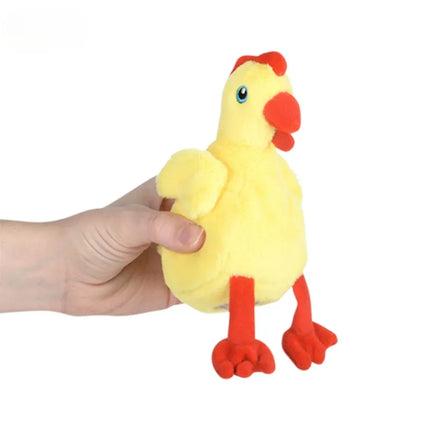4.75" Chicken Squeezy Bead Plush