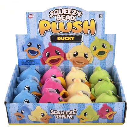 3" Ducky Squeezy Bead Plush