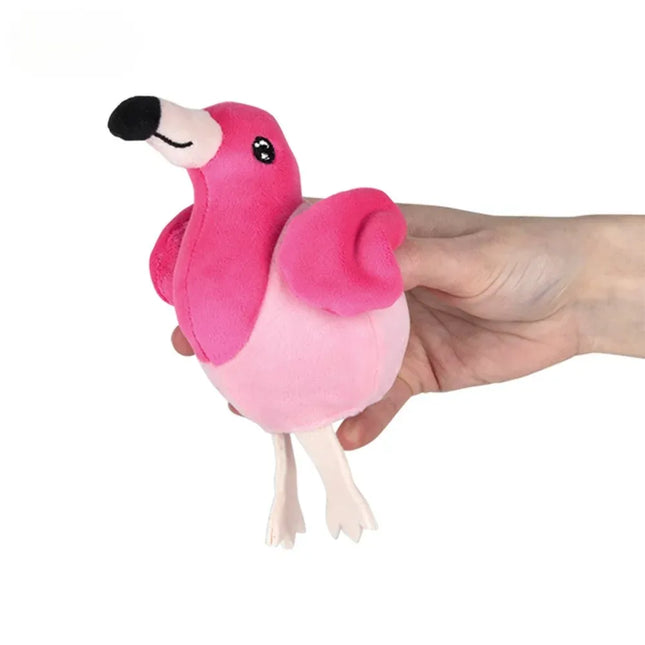 3" Flamingo Squeezy Bead Plush - Pack of 12