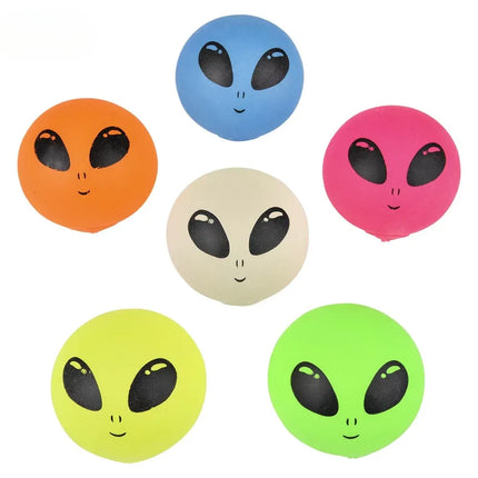 2.4″ Squeezy Alien Sugar Balls – Pack of 12