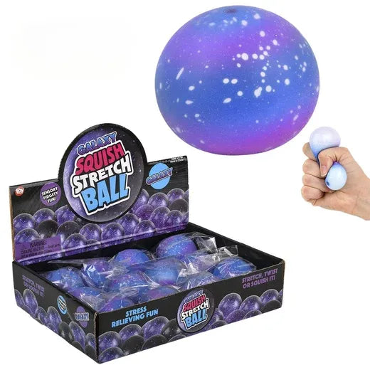 1.75 Squish And Stretch Mini Galaxy Gummi Balls