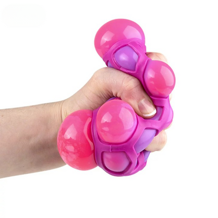 3" Squish And Stretch Honeycomb Ball