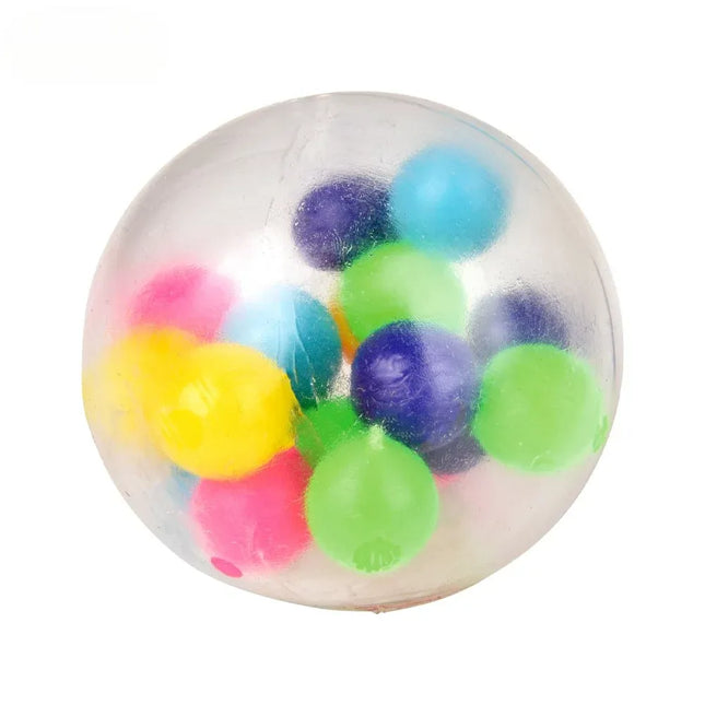 2.33" Squeezy Molecule Ball - Pack of 12