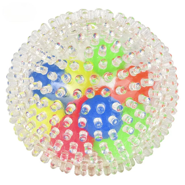 2.4" Squeezy Spiky Molecule Ball - Pack of 12